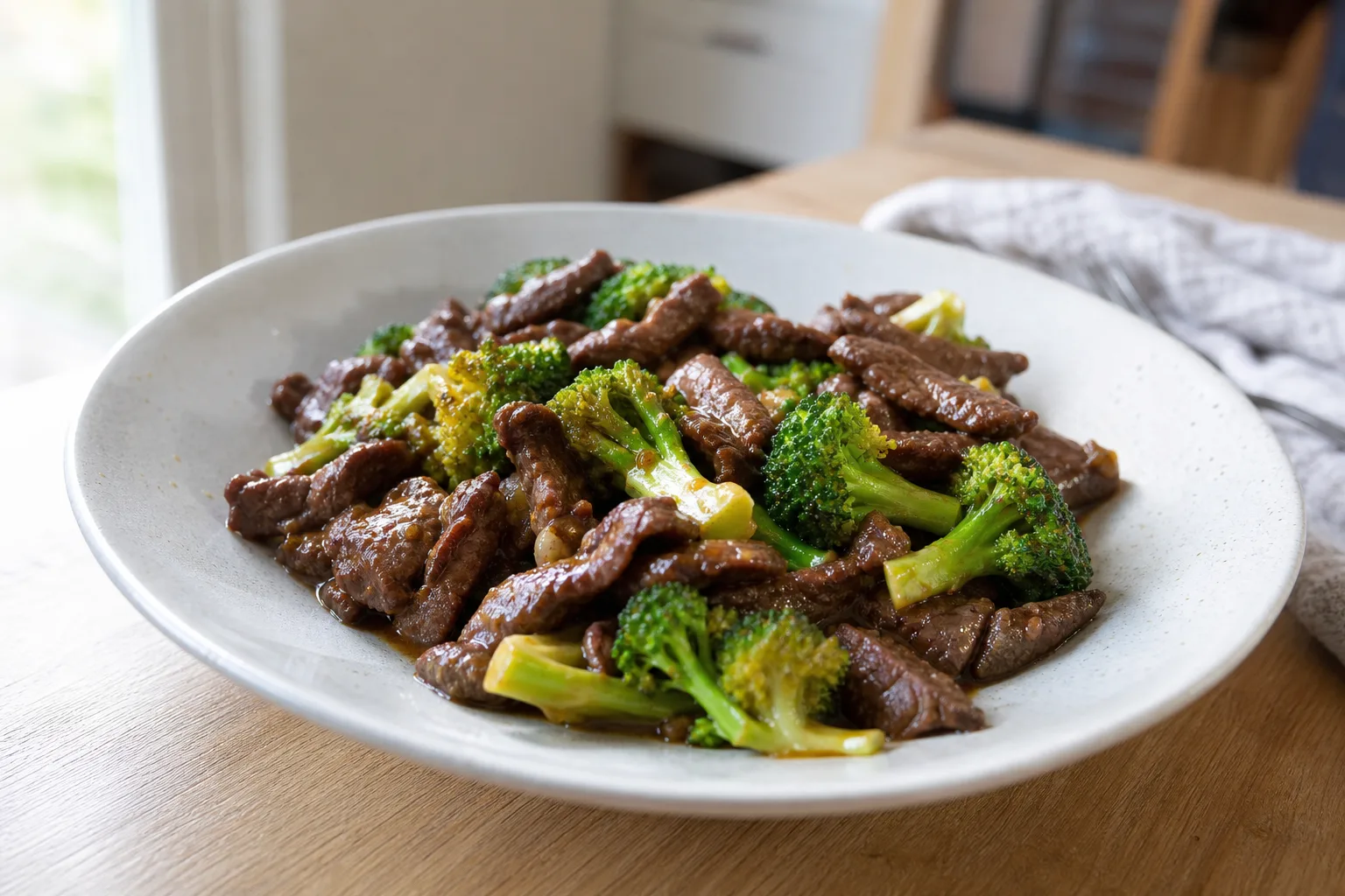Chinese Beef and Broccoli Stir-Fry