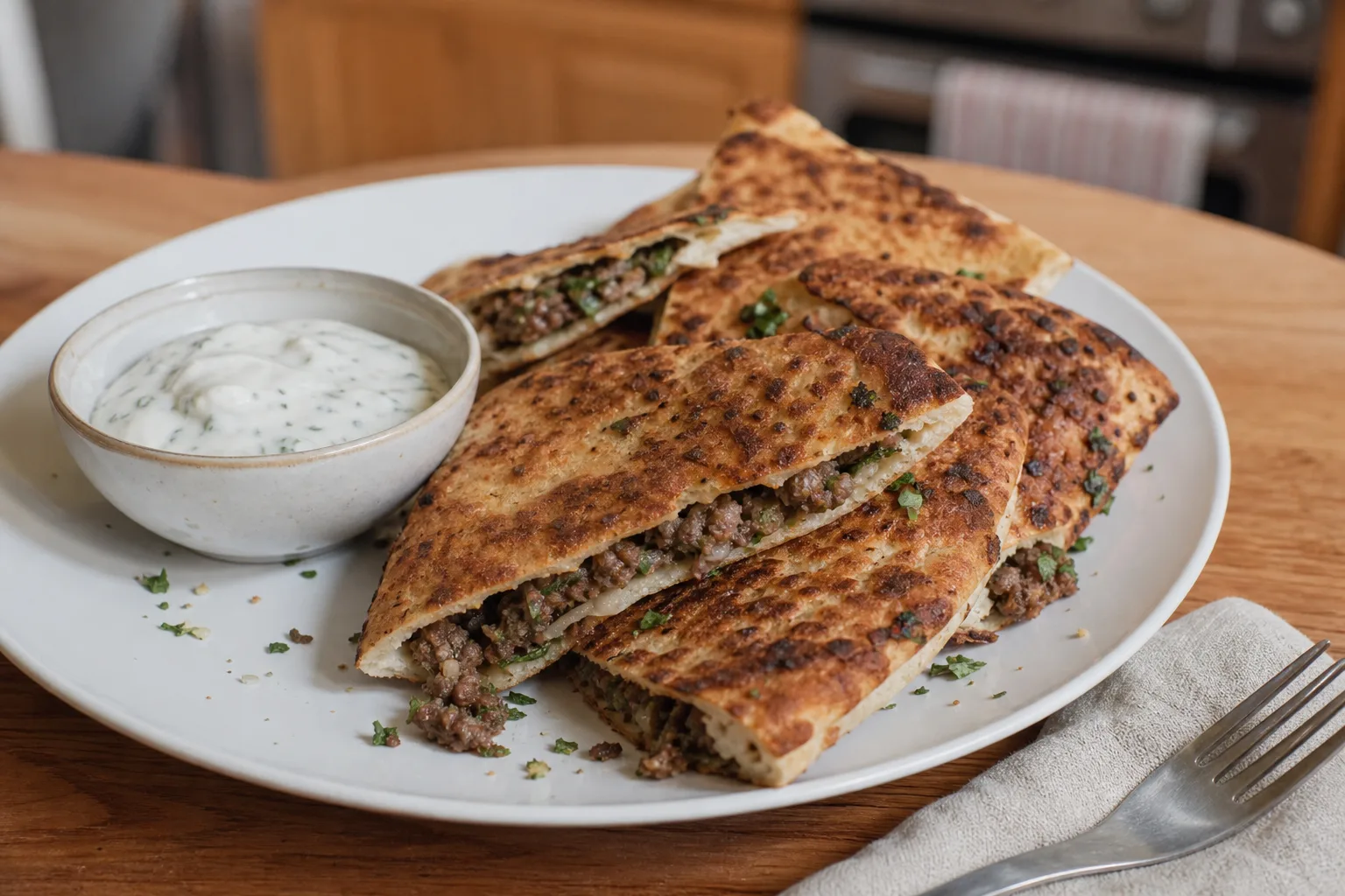 Crispy High-Protein Beef Arayes