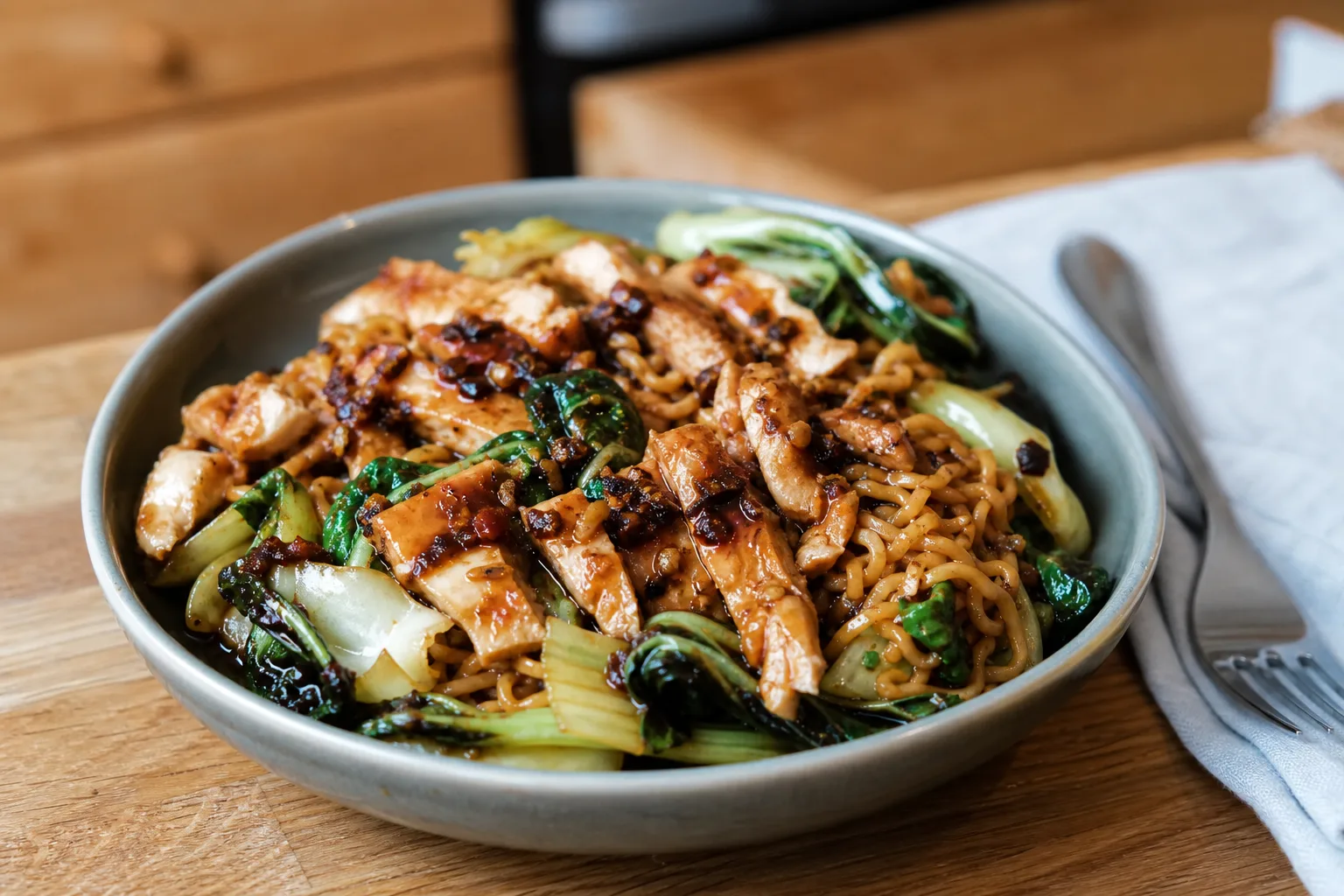 Sticky Chicken Ramen
