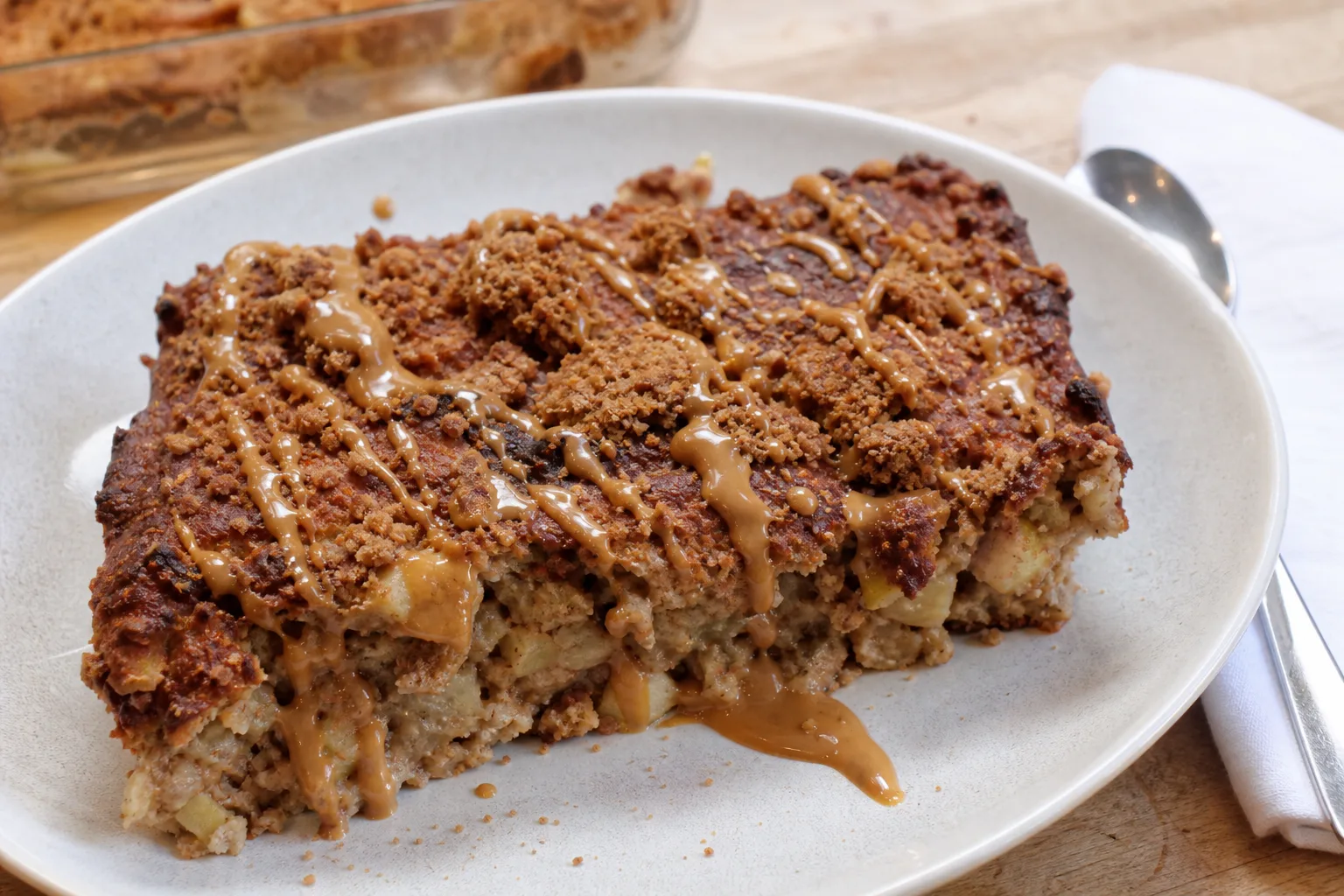 Apple Pie Baked Oats