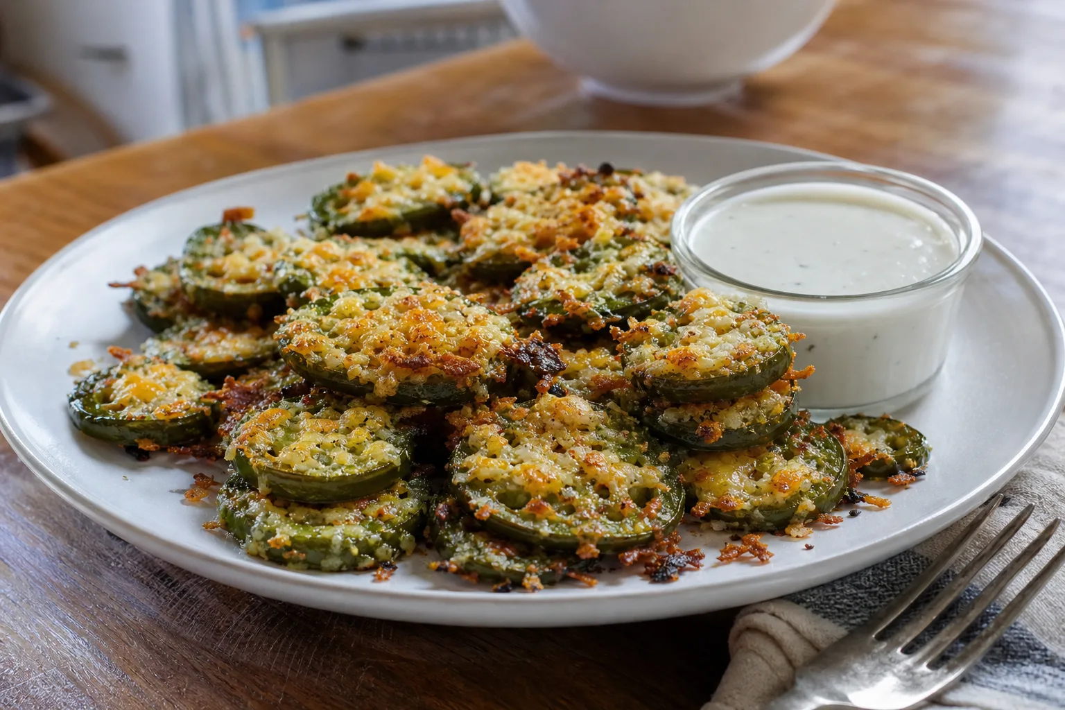 Viral 2-ingredient baked jalapeños