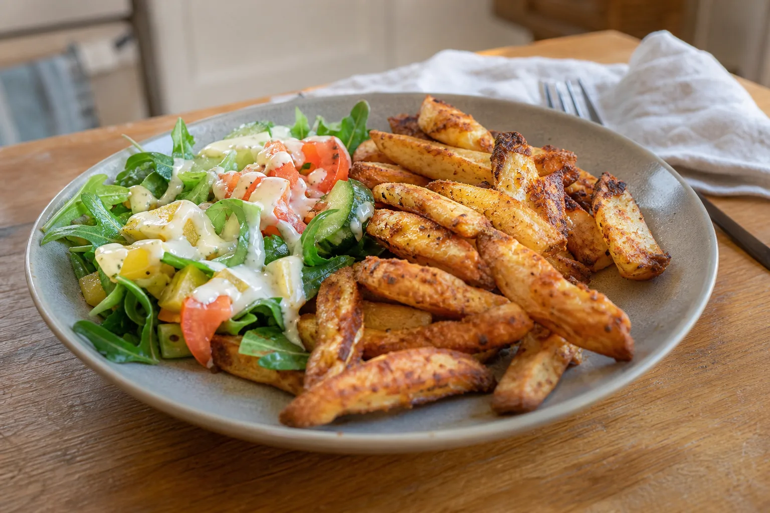 High-protein fries