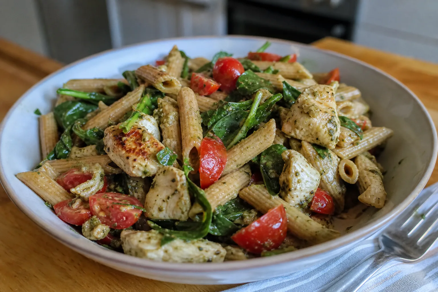 The easiest pasta salad ever