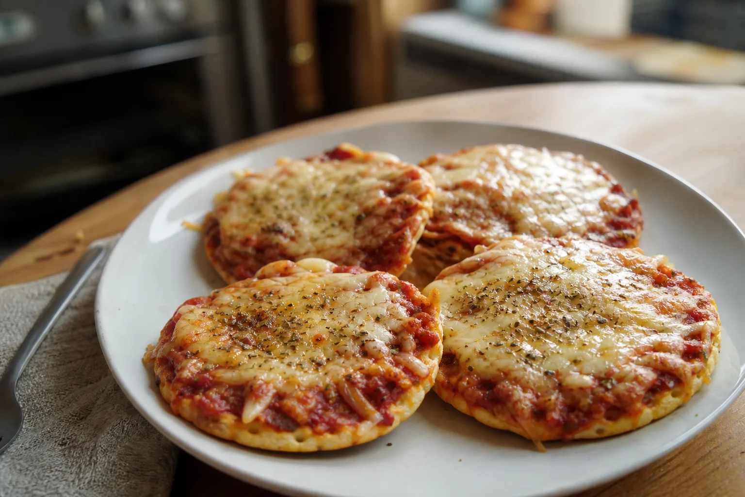 Pizza corn cakes