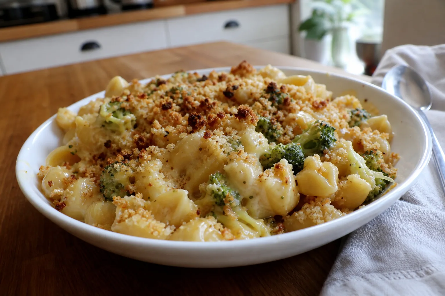 Broccoli mac & cheese