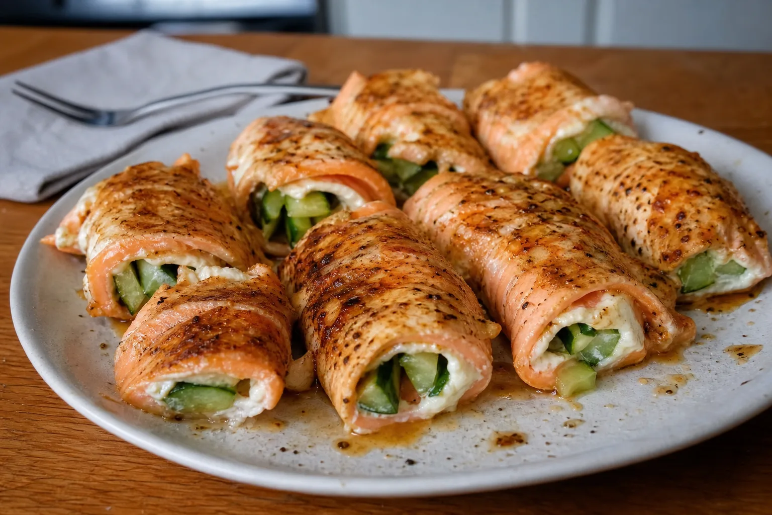 Salmon Cucumber Roll