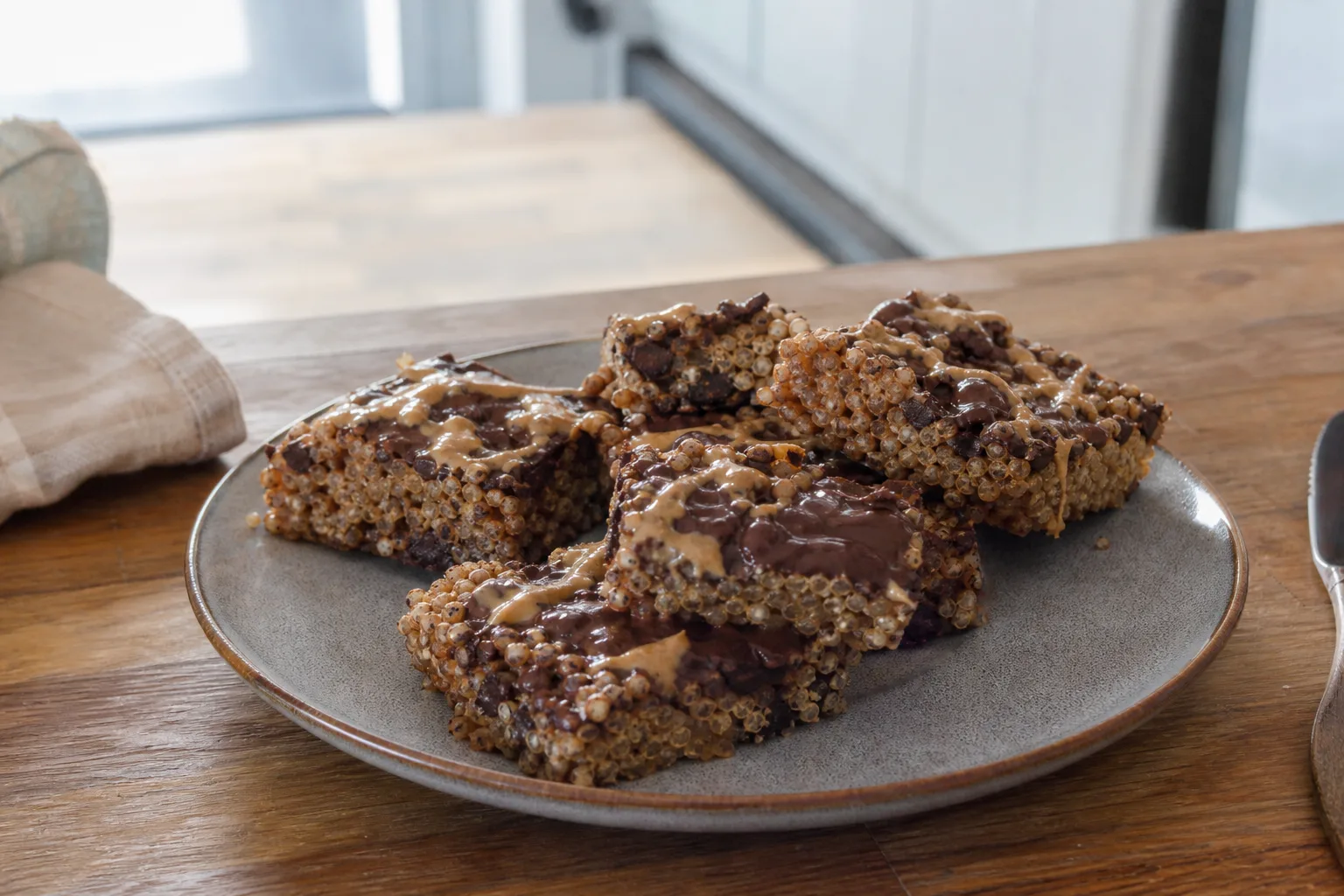 Quinoa crunch bars