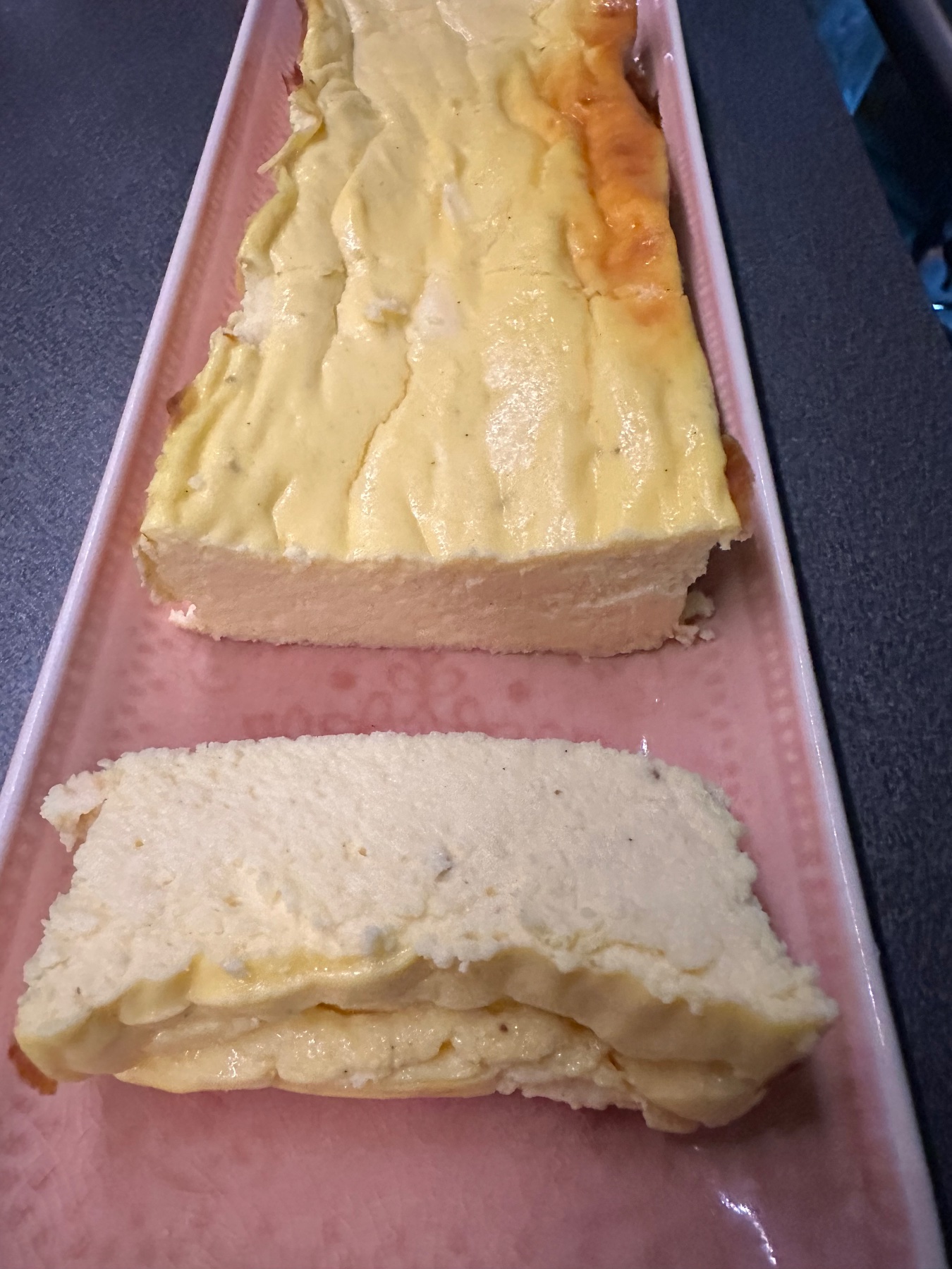 Vanilla skyr cheesecake